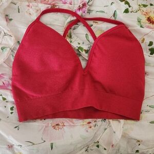 Plunge Seamless Sports Bra